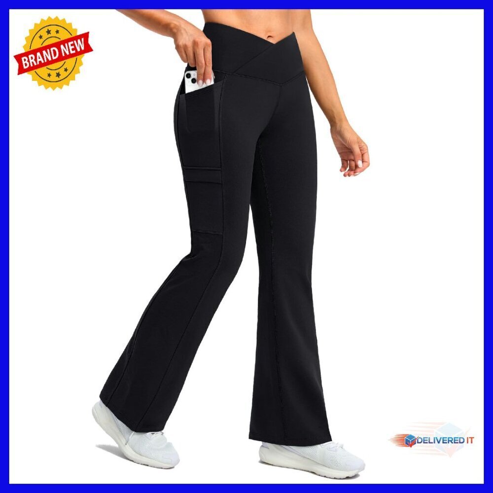 Fleece Lined Thermal Pants Water Resistant Hiking Snow Leggings 4 Pockets